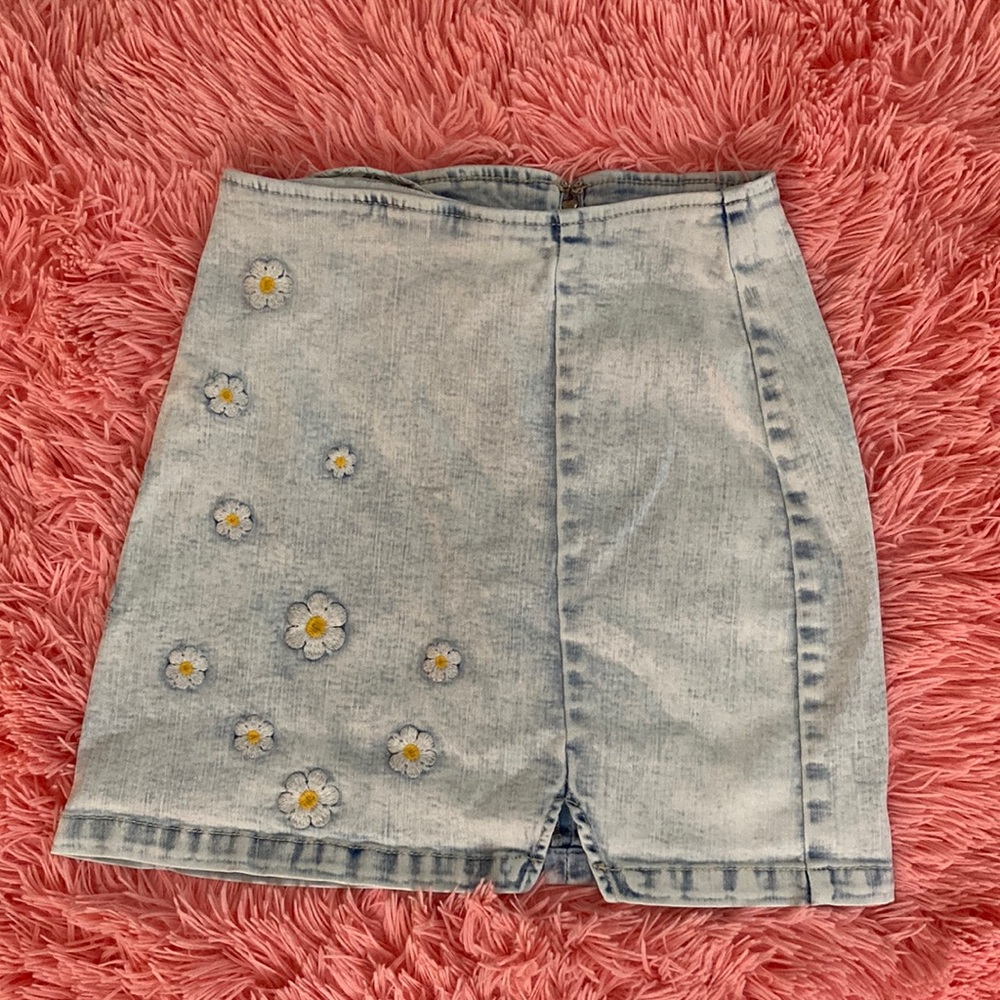 A flower skirt